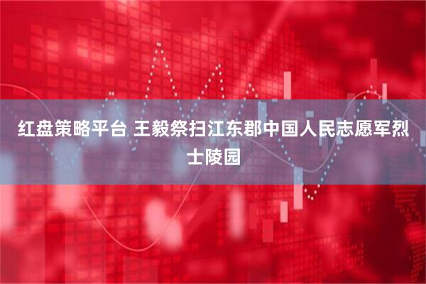 红盘策略平台 王毅祭扫江东郡中国人民志愿军烈士陵园